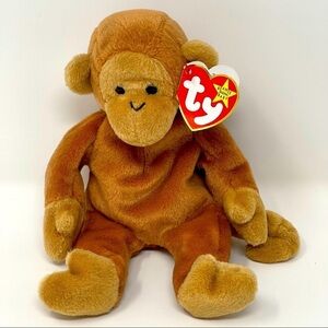 Ty Beanie Babies Bongo The Monkey Birth Date 8-17-1995